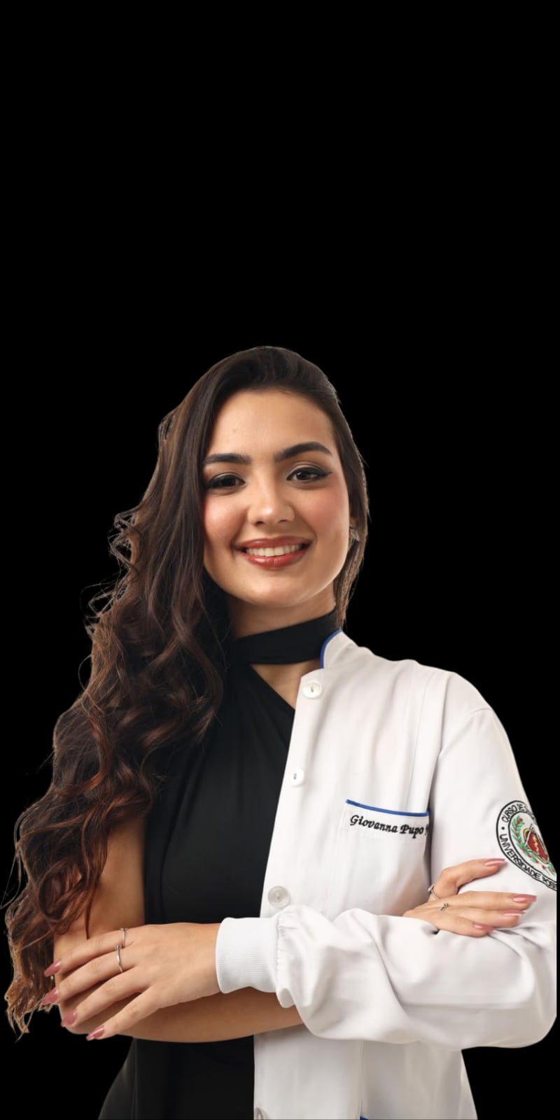 Giovanna, estudante de odontologia